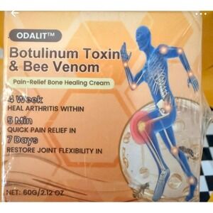 ODALIT Botulinum Toxin & Bee Venom Pain Relief Bone Healing Cream 60g 2.12oz